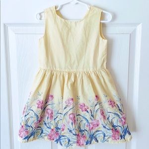 Sleeveless Floral Print Dress